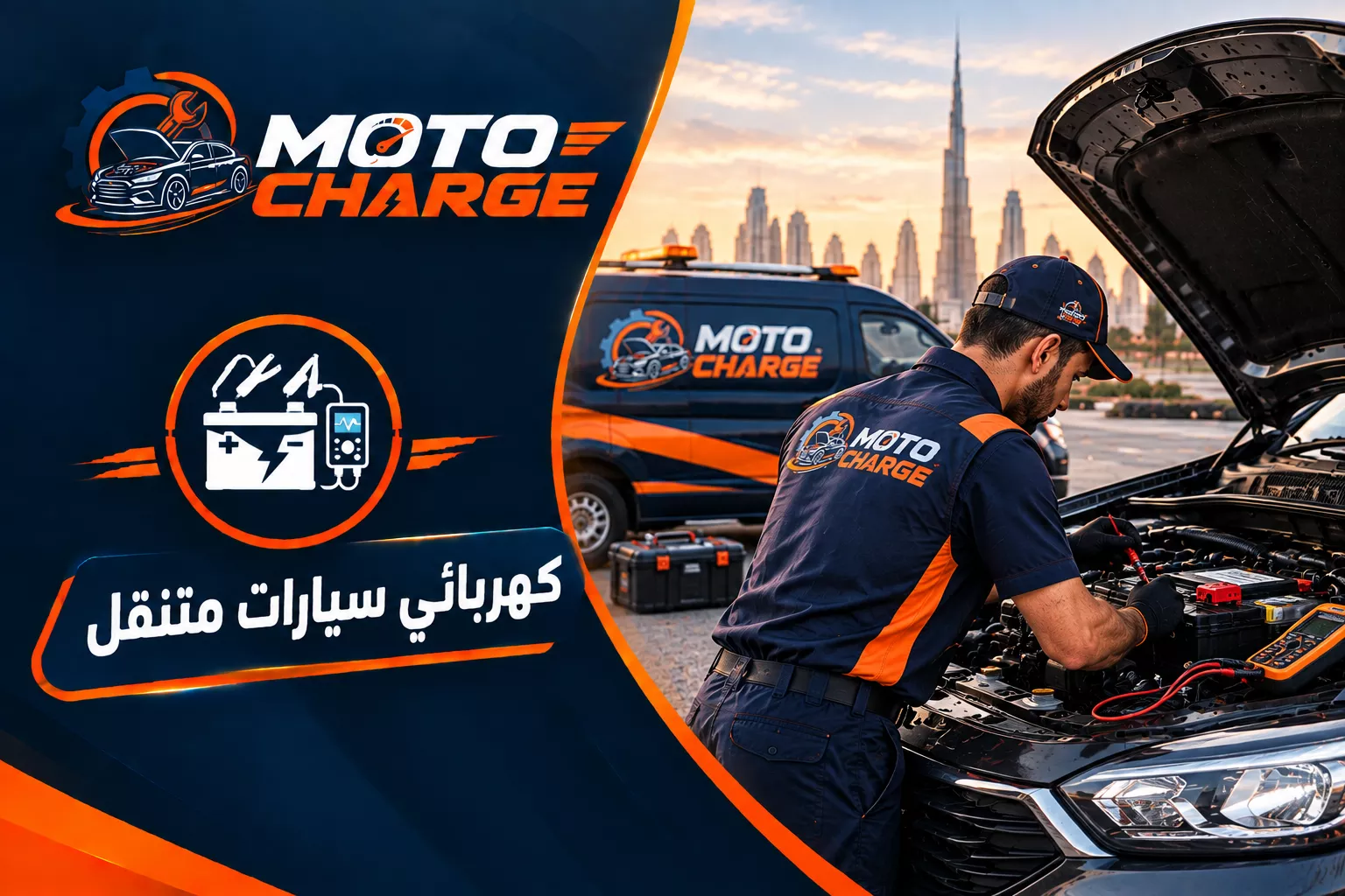 كهربائي سيارات متنقل